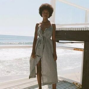 Doen Nevita Gingham Checkered Dress